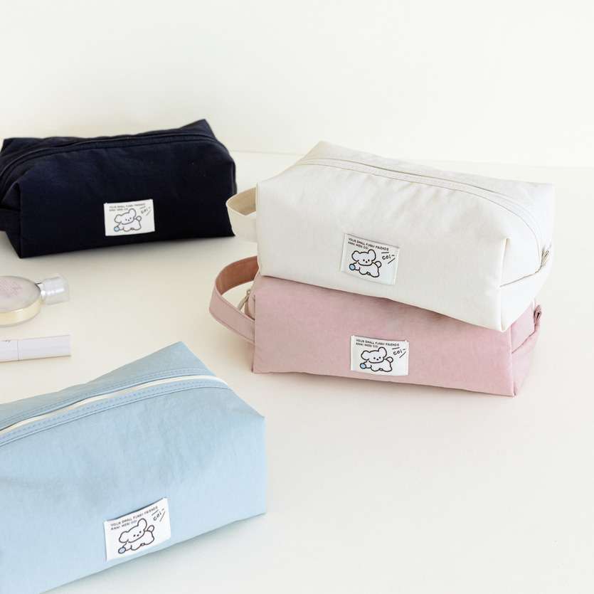 Coy Twill Easy Big Pouch