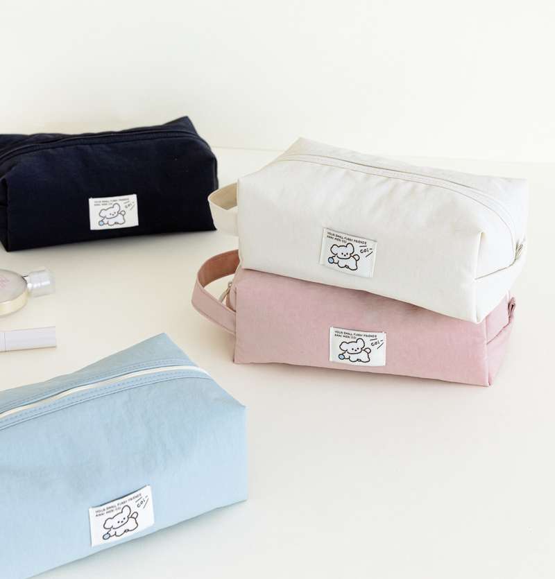 Coy Twill Easy Big Pouch