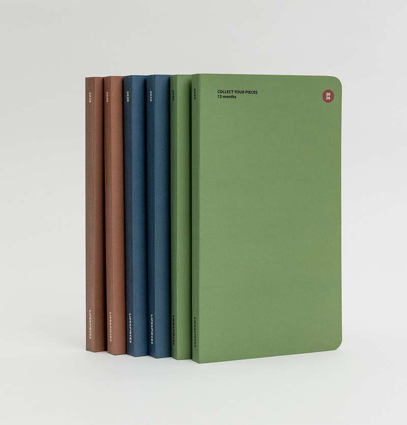 2026 Life and Pieces Diary Dated Monthly Journal