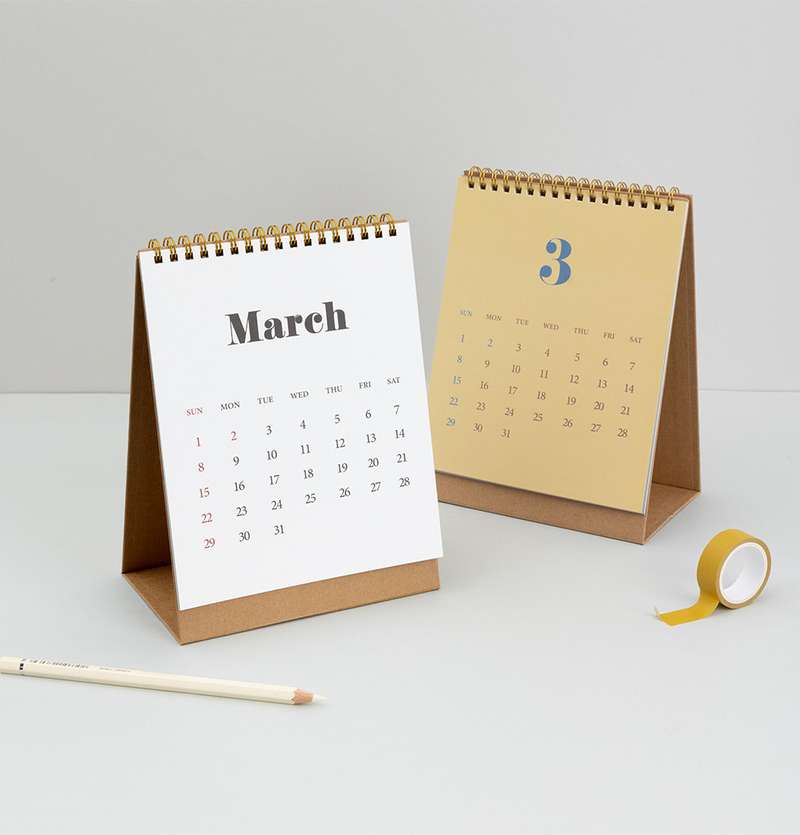 2026 Life and Pieces Double-Sided Desk Calendar