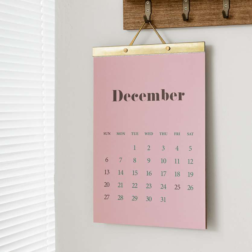 2026 Life and Pieces Wall Calendar