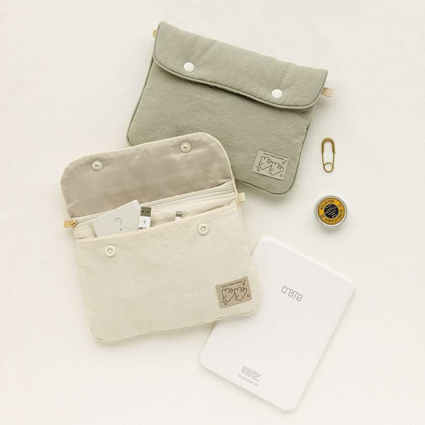 Piyou Double Snap Pouch 2color
