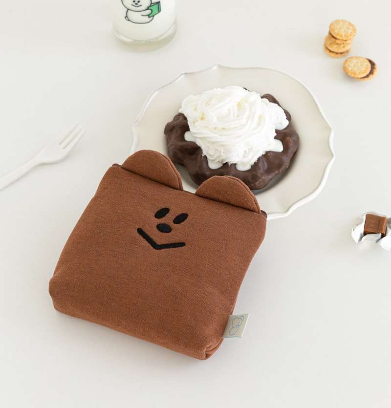 Momo C Bear Cushion Pouch (3 Types)