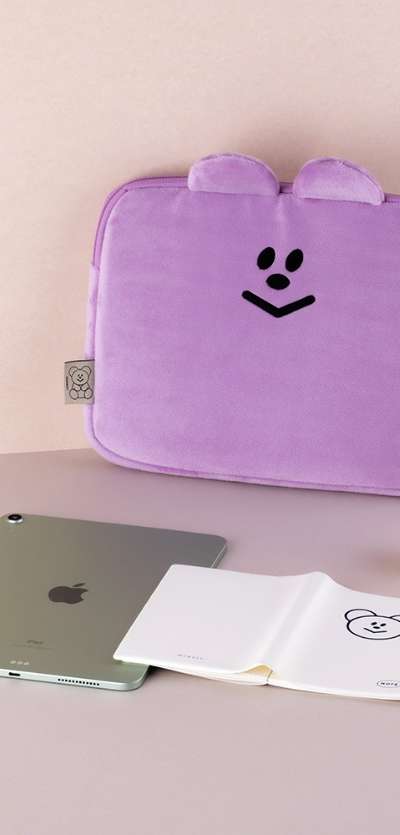 Momossi Bear Tablet Pouch 11-inch 4 Colors