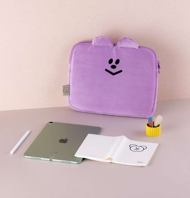 Momossi Bear Tablet Pouch 11-inch 4 Colors