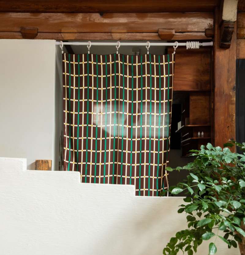 Life and Pieces Partition Curtain 3-Piece Set (Curtain Interior Home Decor)