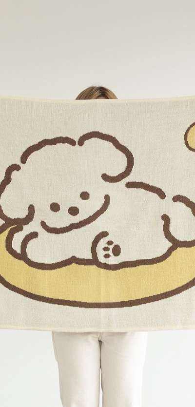 Animerikoi Knit Blanket