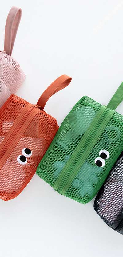 Somsom Mesh Easy Pouch 4 Colors
