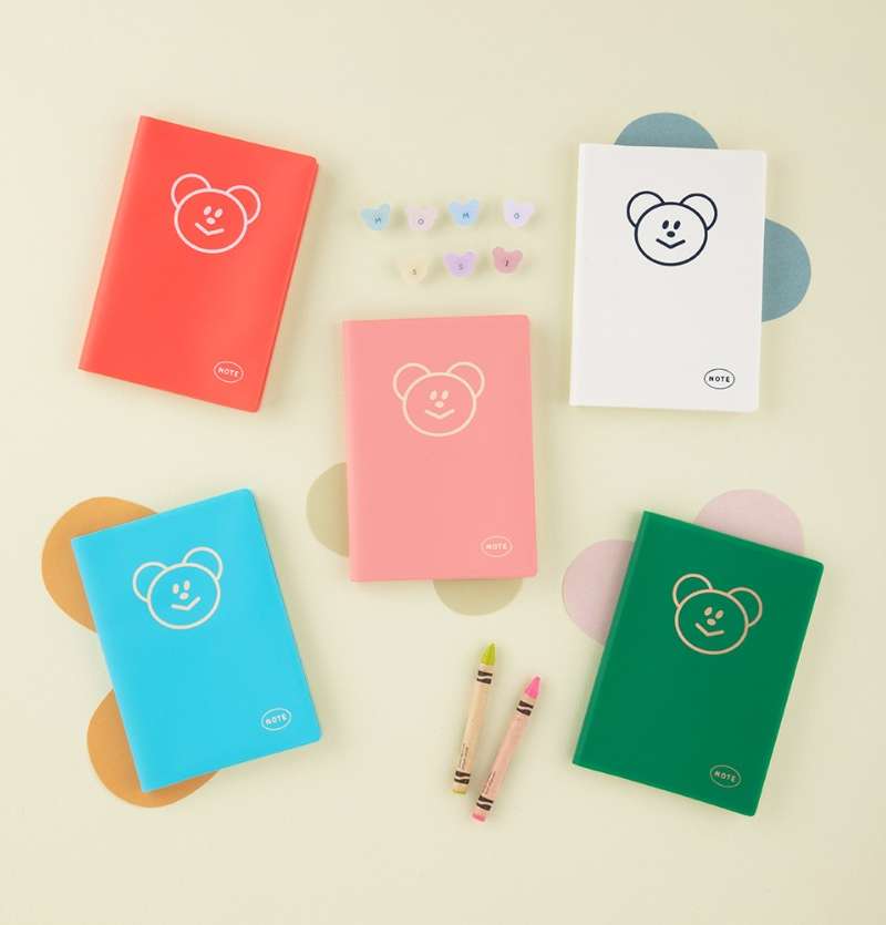 Momo's Candy Bear Notebook 5 Color