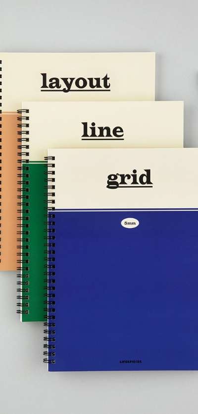 Life and Pieces Spring Notebook L 3 Type