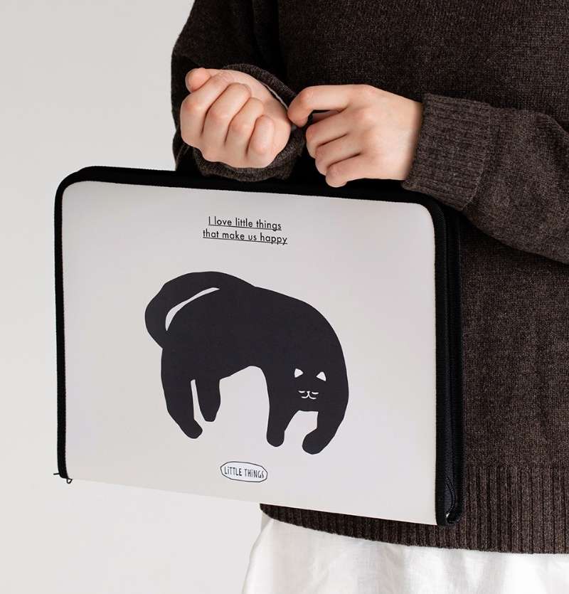 Little Things Zipper File Bag 5 Color