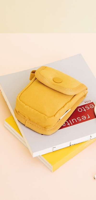 Button Earphone Pouch 5 Color