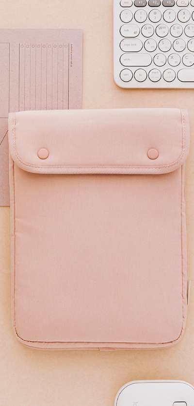 Button Tablet PC Pouch 11-inch 5 Colors