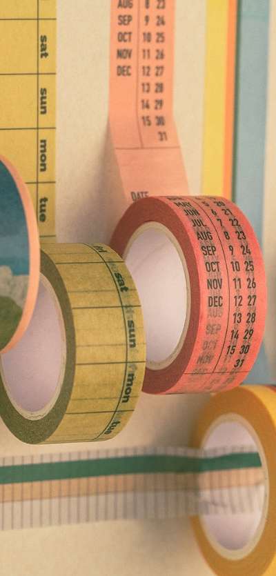 Life and Pieces Paper Tape Daily (15 Color)