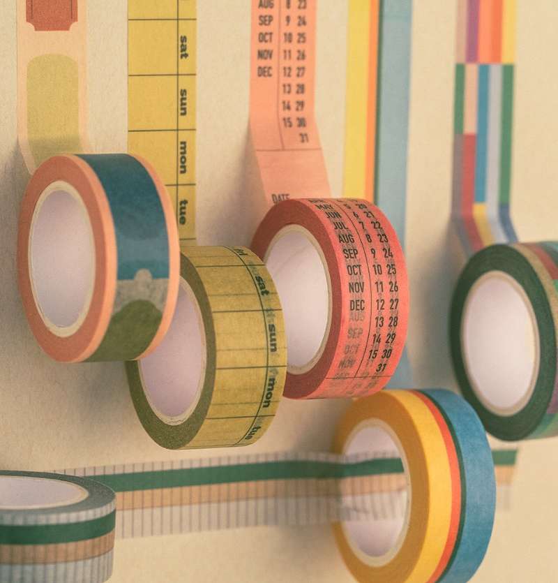 Life and Pieces Paper Tape Daily (15 Color)