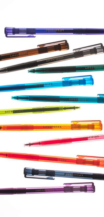Life and Pieces Clear Gel Pen 0.5mm (14 Colors)