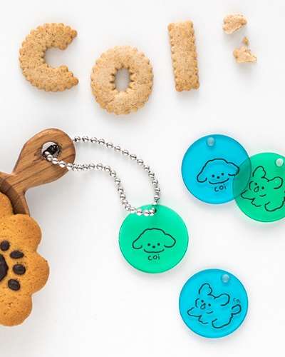 Animerico Round Keyring (4 Types)