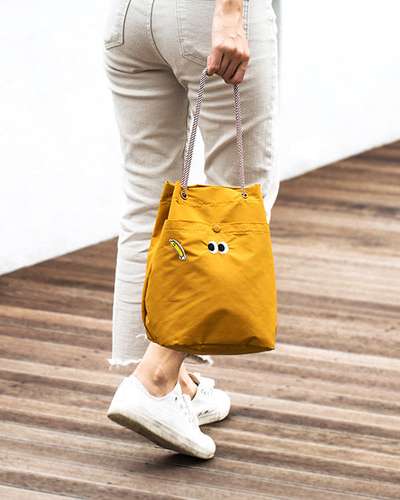 Somssom Taslan Bucket Bag
