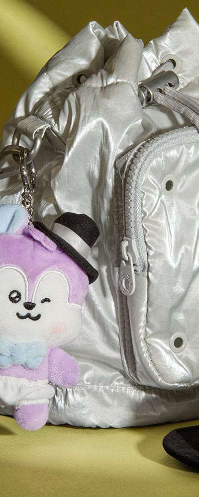 BT21 MANG ベイビー ボーン・トゥ・ダンス スモールぬいぐるみキーリング (フェドーラ)