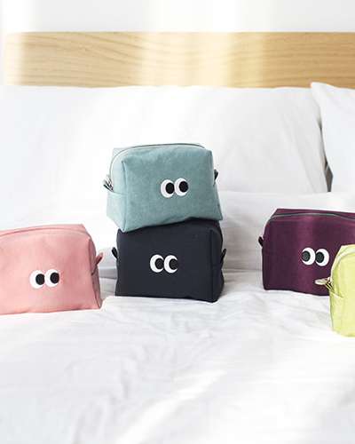 Fluffy Stitch Makeup Pouch
