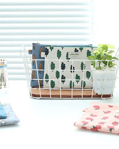Jamjam Coated Square Pouch