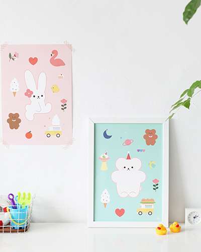 Popuri A3 Poster