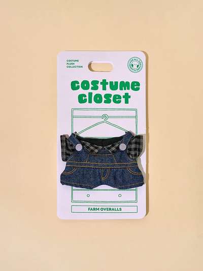 LINE Friends Minini Farm Closet Overalls Pants