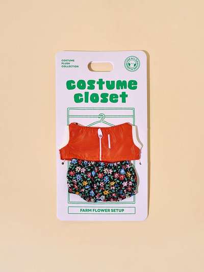 LINE FRIENDS Minini Farm Closet Floral Pants Setup