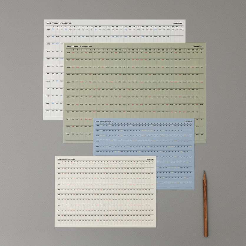 2026 Life and Pieces Small Calendar Set