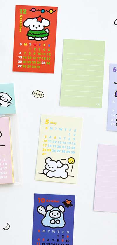 2026 Koi Photocard Calendar