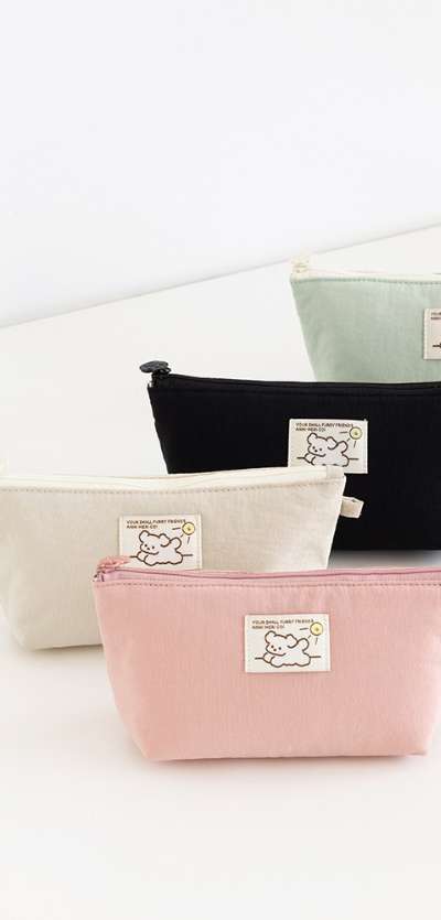 Koi Mellow Pencil Pocket 4Color Pencil Case