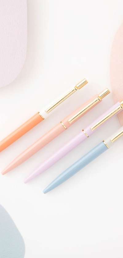 Life and Pieces Classic Ballpoint Pen 0.5mm 4-Type Set (Black)