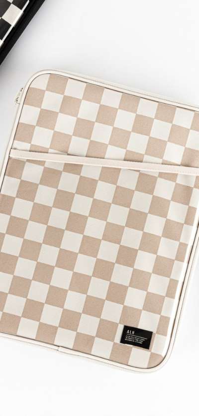 Checker Pocket Notebook Pouch 13-inch 3 Types