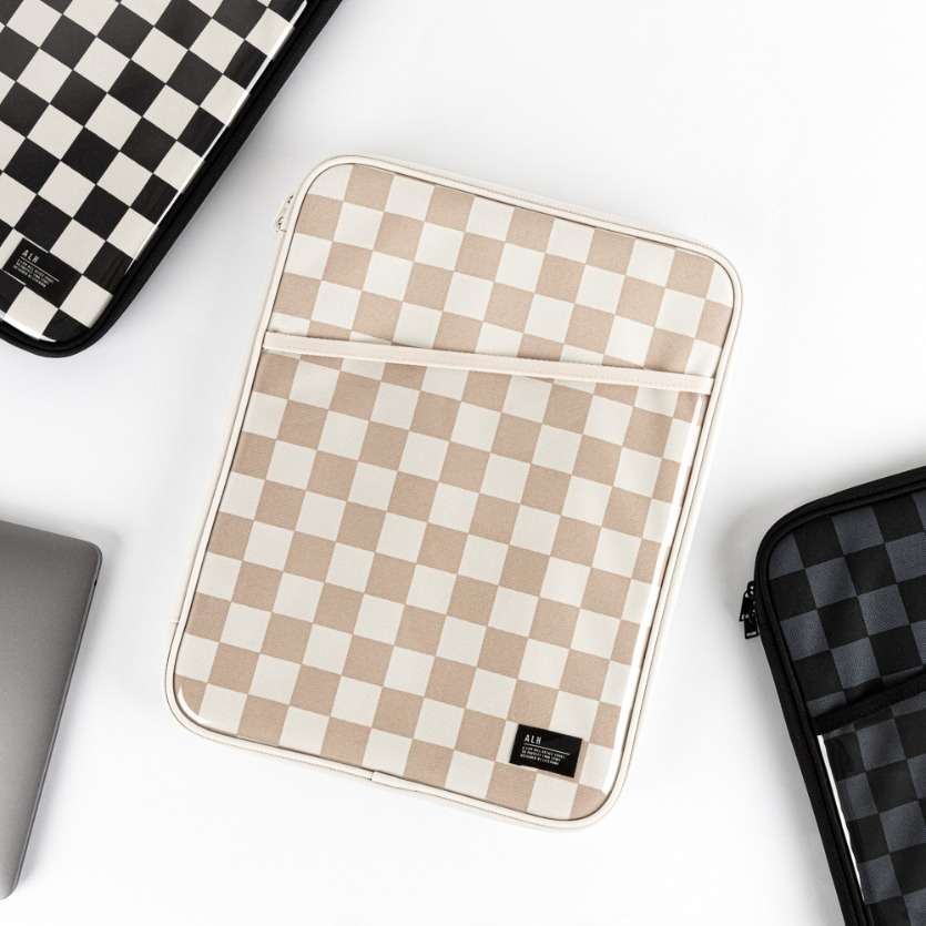 Checker Pocket Notebook Pouch 13-inch 3 Types