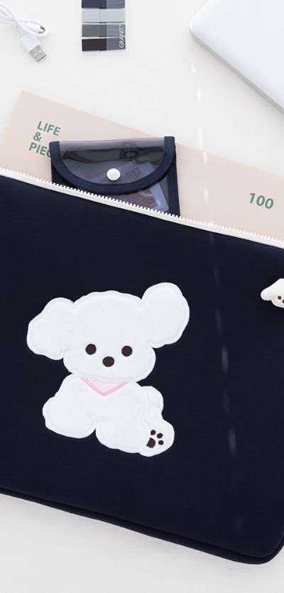 Illustration 15-inch Notebook Pouch (5 Color)