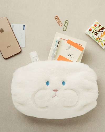 Warm Hand Bunny Clutch Muff (4 Color)
