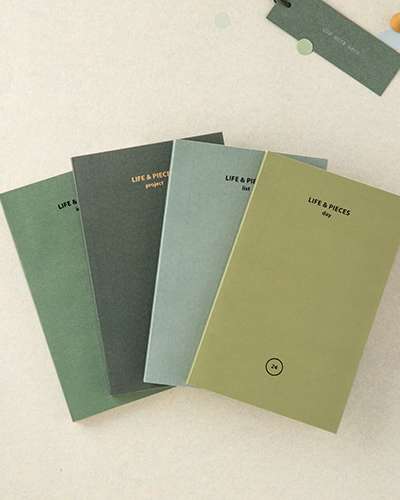 Life and Pieces Note S ver.A (4 Types)