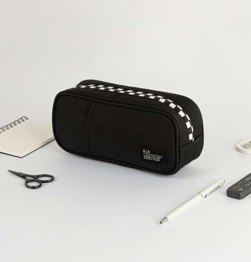 Checker Point Pencil Pouch