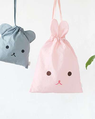 Popuri Washi String Pouch - L Size