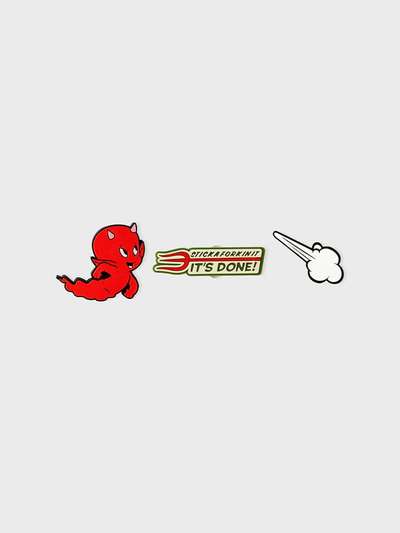 Coller x Hot Stuff Silicone Sticker Set VER.1