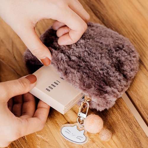 Winter Fur Pouch - S (5 Color)