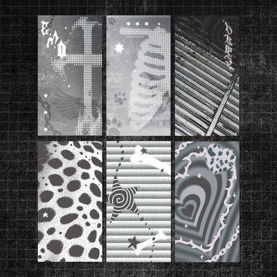 [Alien Storm] Imitation Paper Sticker Pack_3
