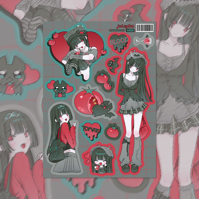 [Cudzling] Juicy Bat Sticker