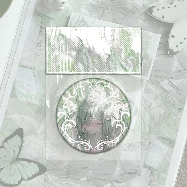 [Huae] Handmade God Pin Button
