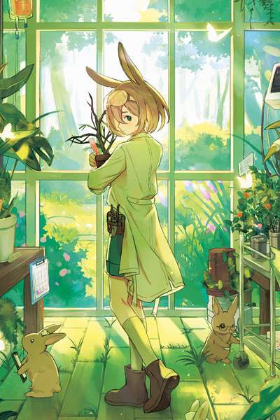 [Dor] Greenhouse Hospital Postcard