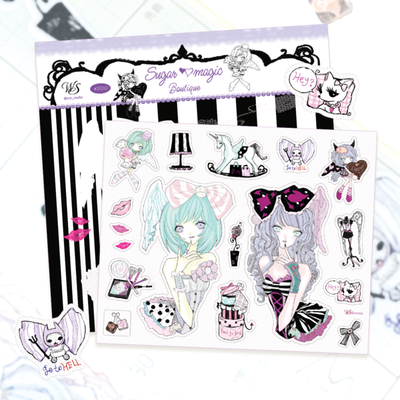 [Wasa] Sugar Magic Boutique Sticker