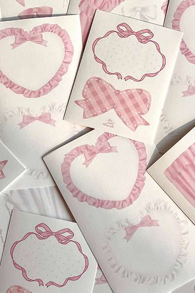 [Ato and Bandi] Pink Room Kraft Paper Pack