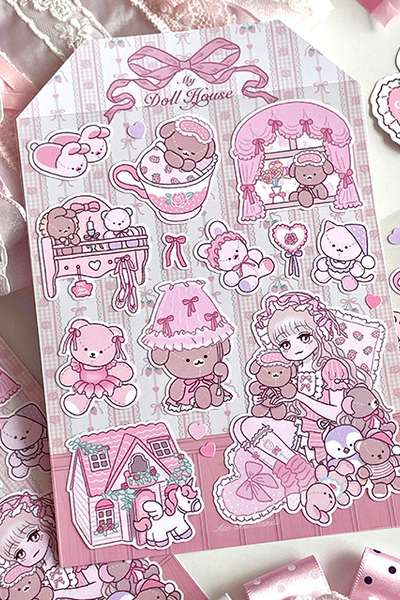 Ato & Bandie Dol House Sticker