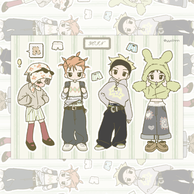 [Yoin] Pants TD Sticker