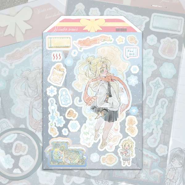 Happy Winter Sticker by Huae